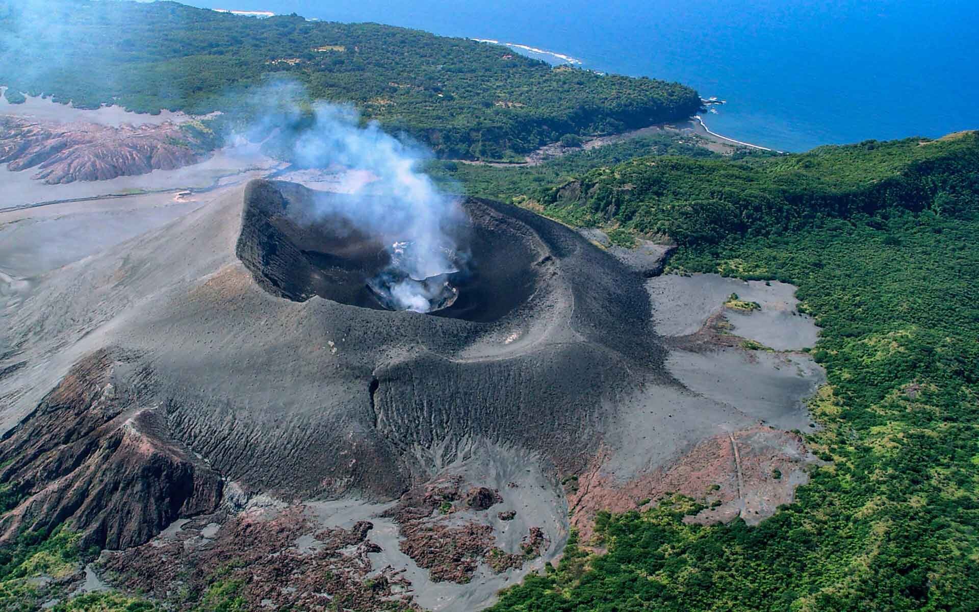 Mount Yasur volcano