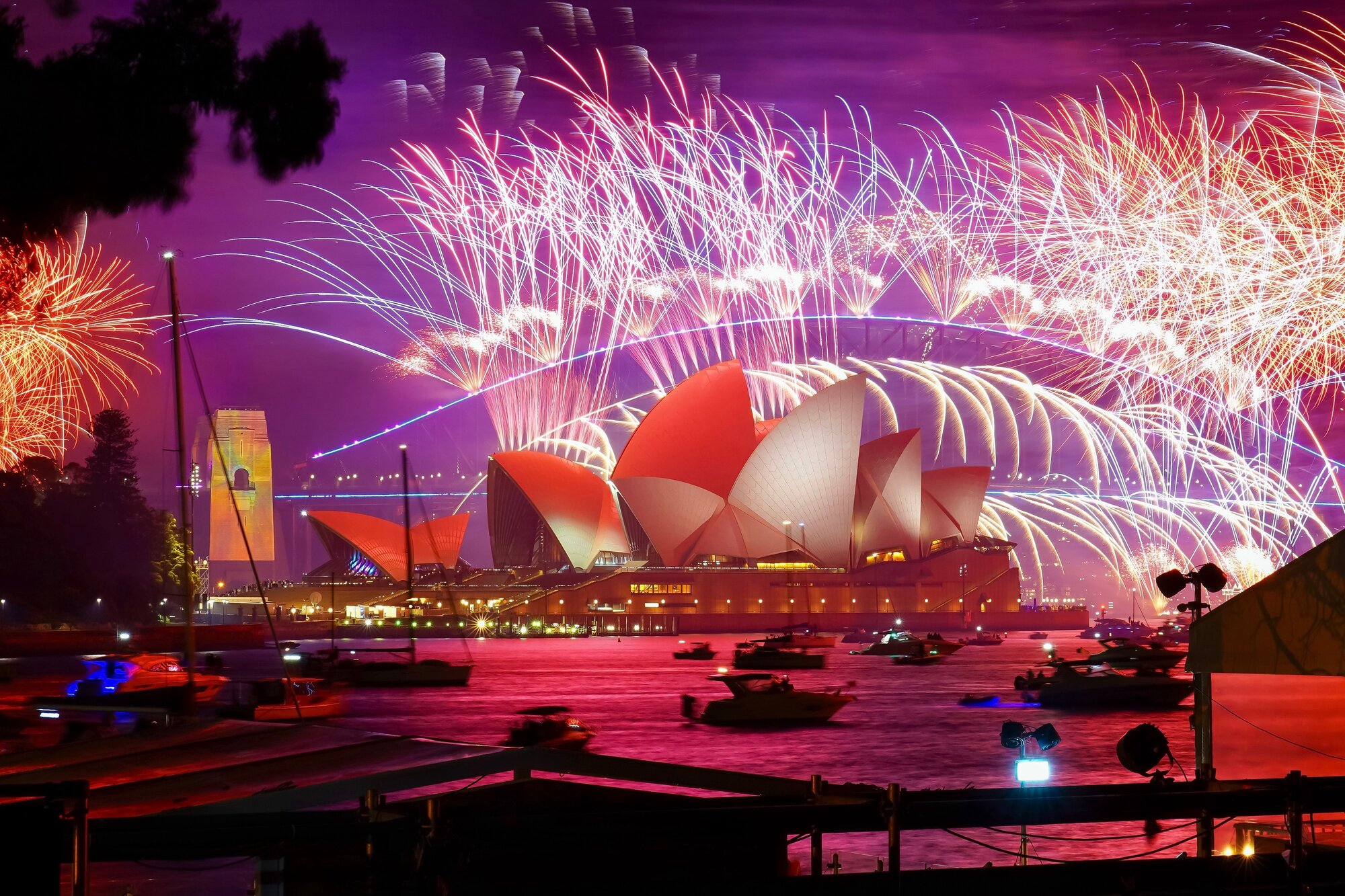 Sydney New Year's Eve fireworks