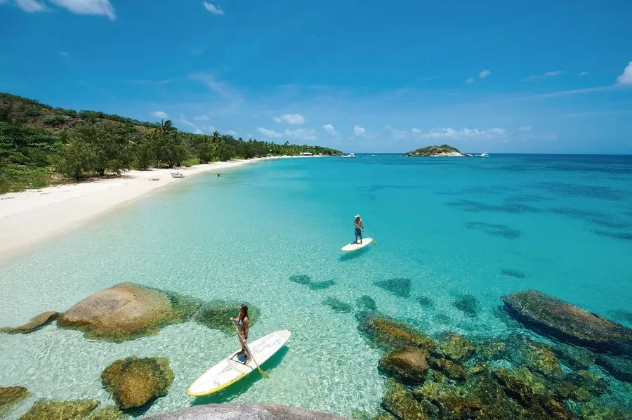 Reef and lagoon at Lizard Island