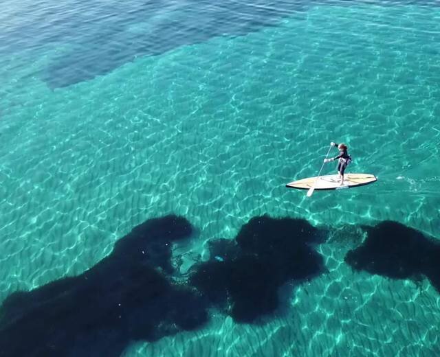 Paddleboarding the Turquoise Bays