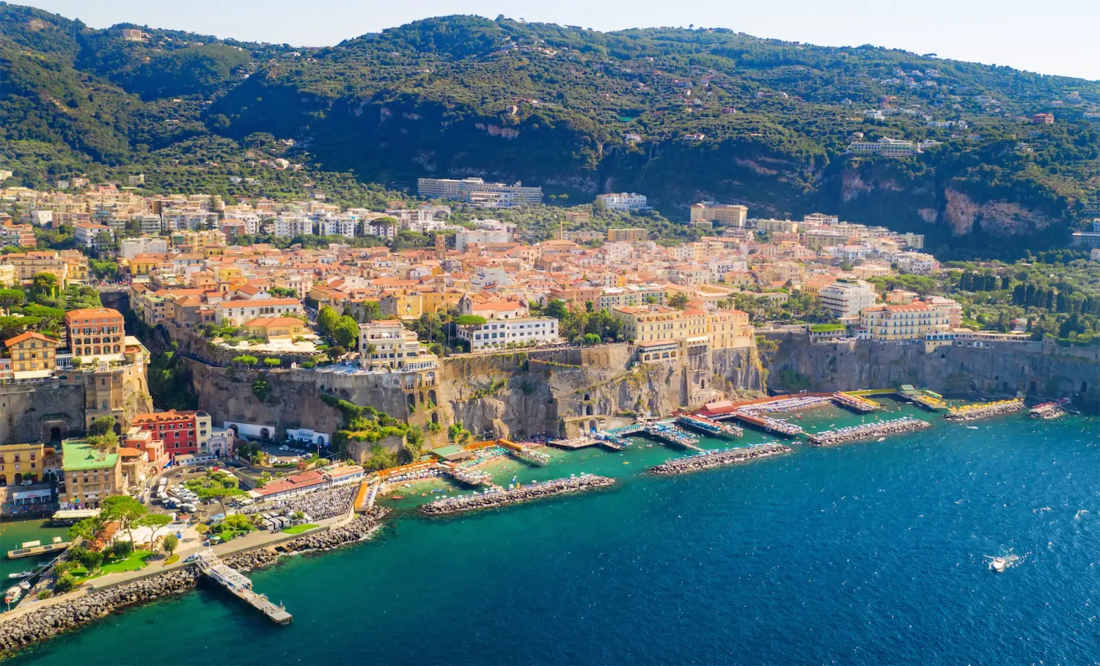 Sorrento cliffs