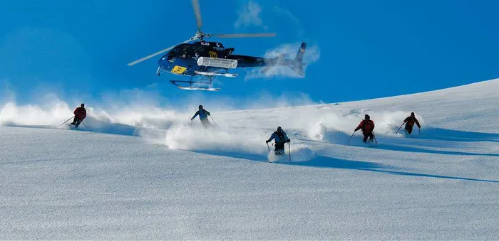 Heli-Skiing in Swedish Lapland