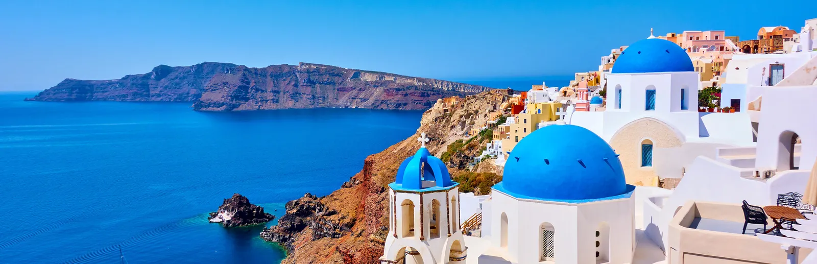 Greek islands coastline