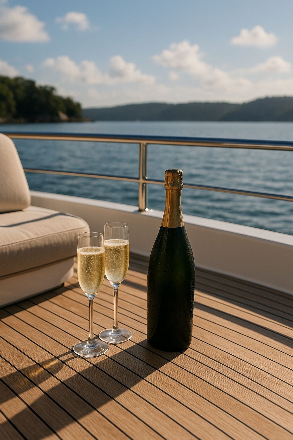 Deck Champagne & Sunshine