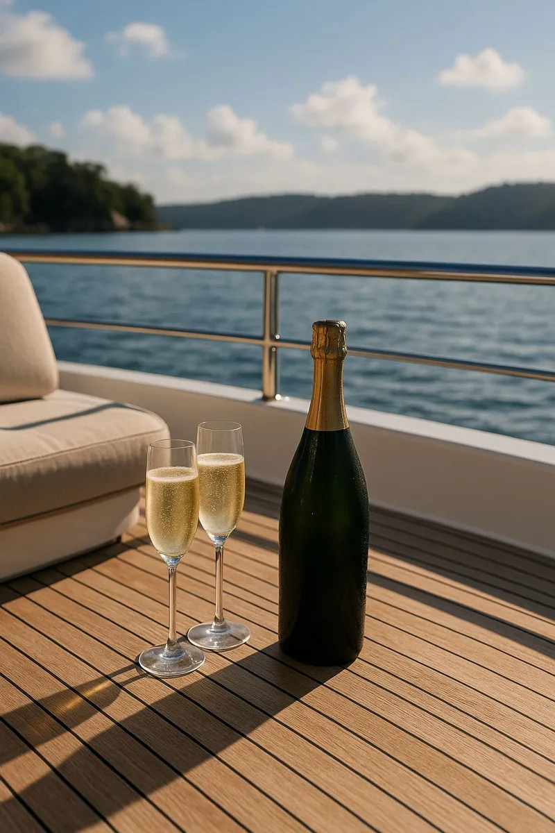 Deck Champagne & Sunshine