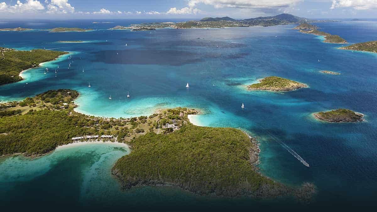 USVI beaches and coves