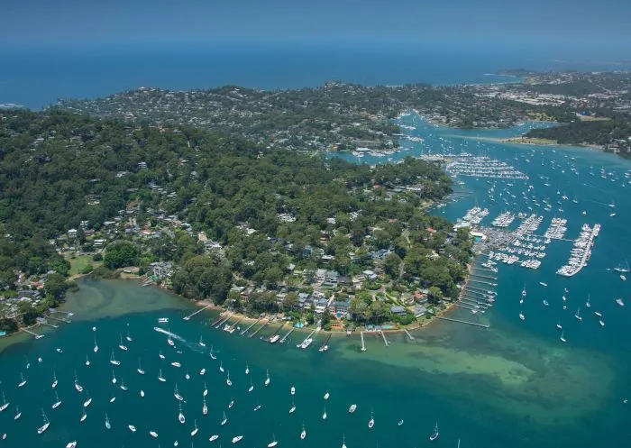 Pittwater calm waters and beaches