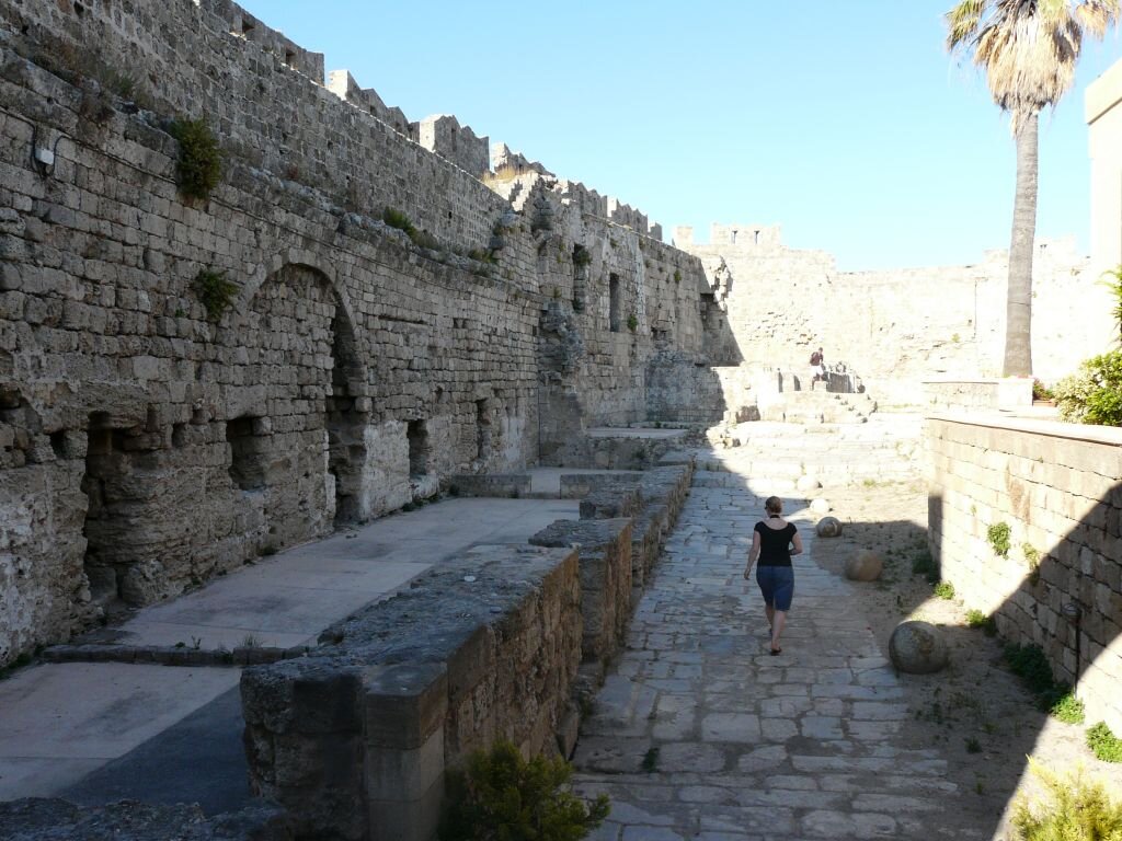 Rhodes Old Town Walls