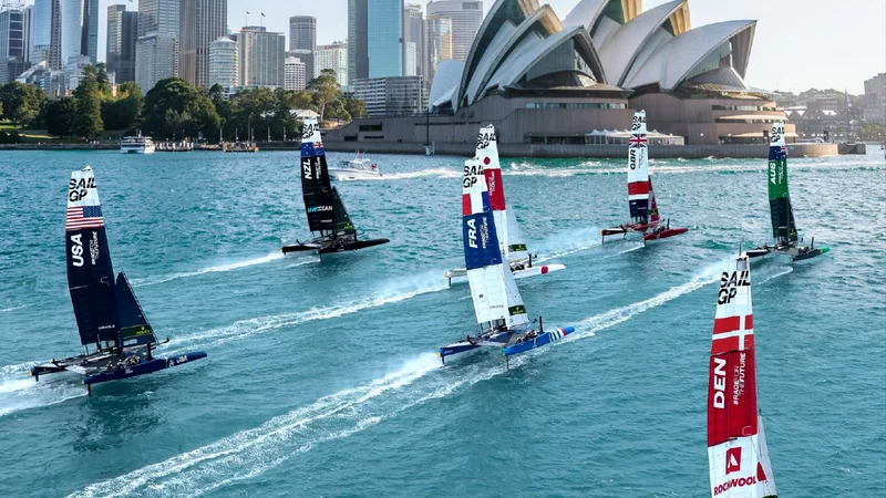 SailGP Sydney - Premium sailing experience