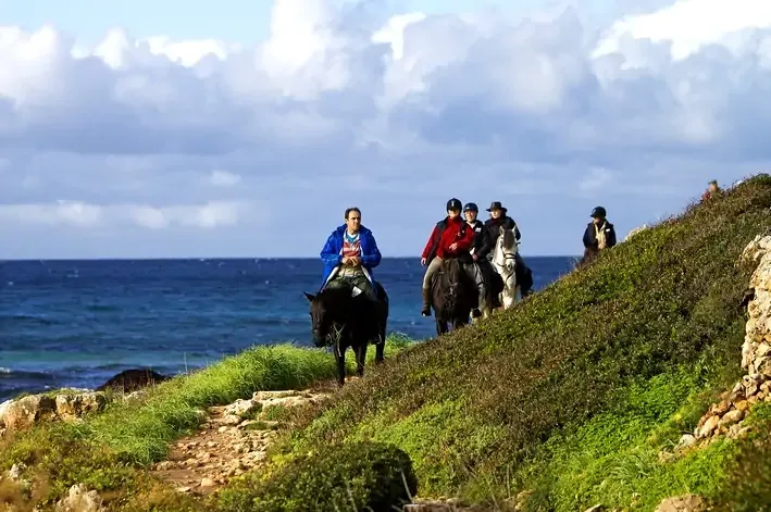 Horseback Riding on Camí de Cavalls