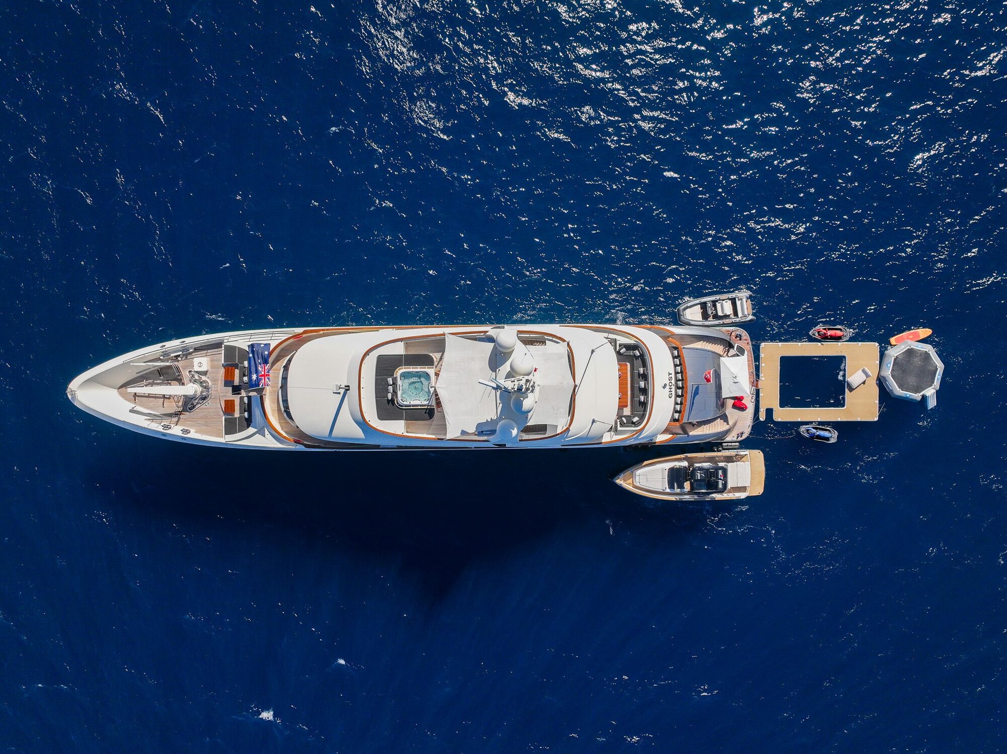 Luxury superyacht