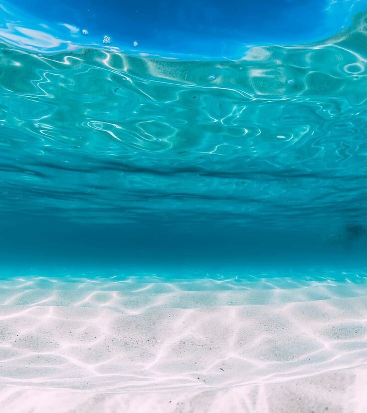 Crystal-clear waters