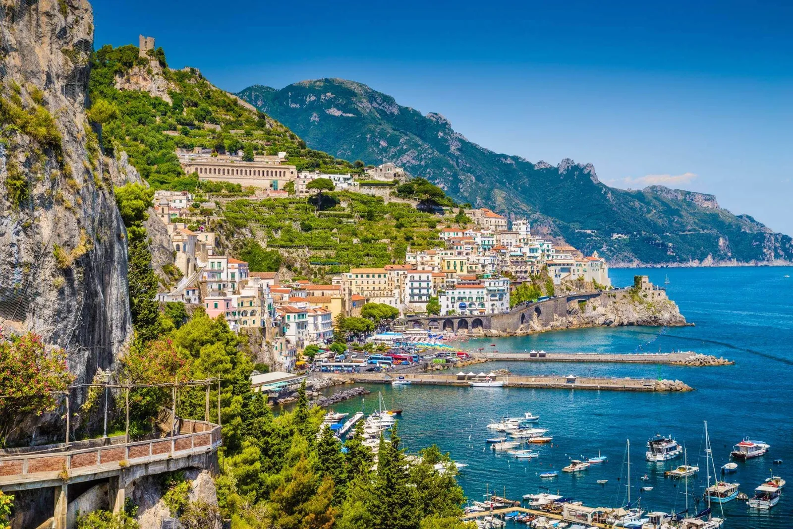 Amalfi harbour