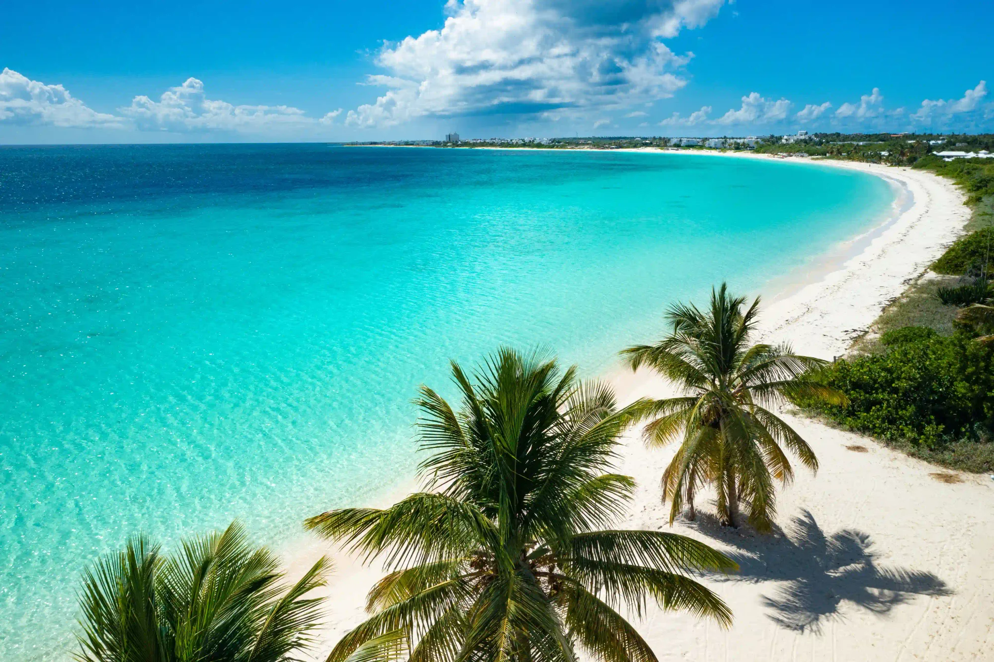 Anguilla beach and turquoise water