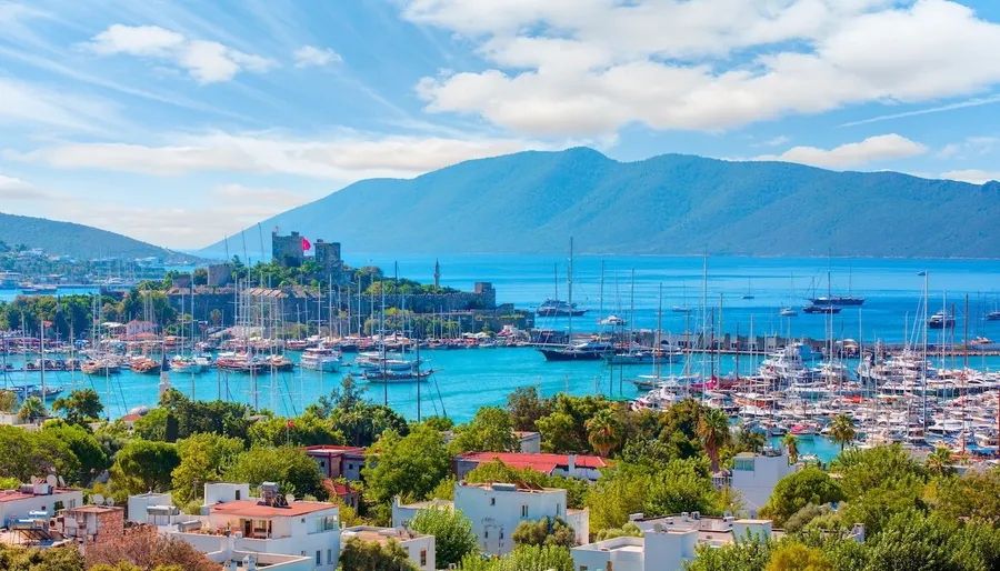 A gulet at anchor on the Turquoise Coast
