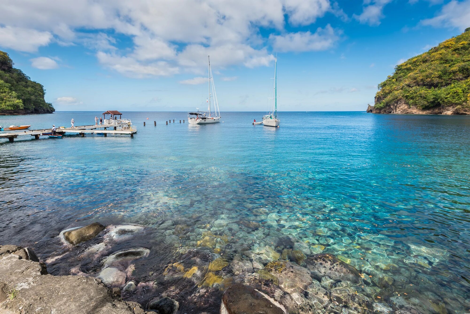 St Lucia to St Vincent