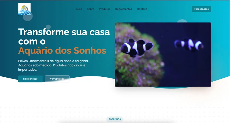 Aquários Mania - Site de Aquarismo