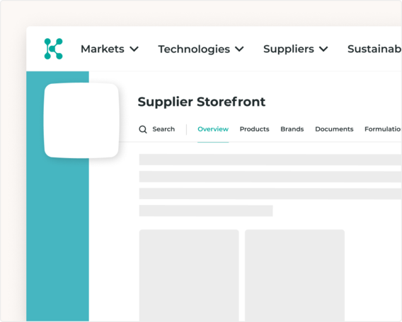 Supplier Storefront Image - Everything you need - all in one place