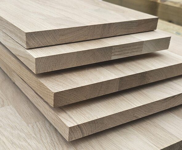 Oak Boards untreated timber