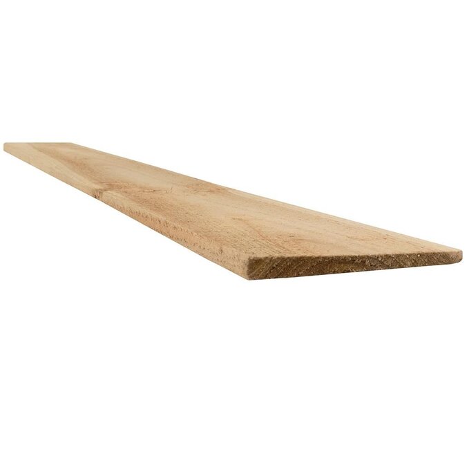 Treated Feather Edge Fence Board (T) 11mm (W) 125mm (L) 2.4m - Pack of 10 