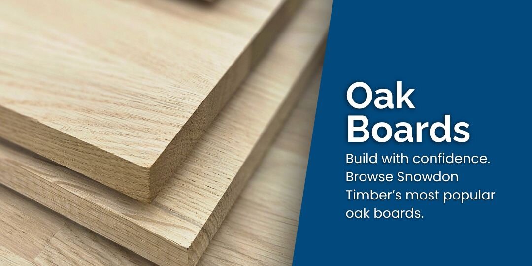 Oak furniture boards