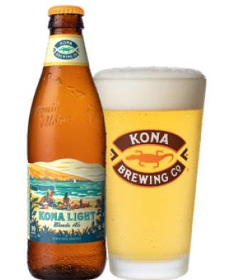<h5>Kona Light</h5><h5>Blonde Ale</h5>
