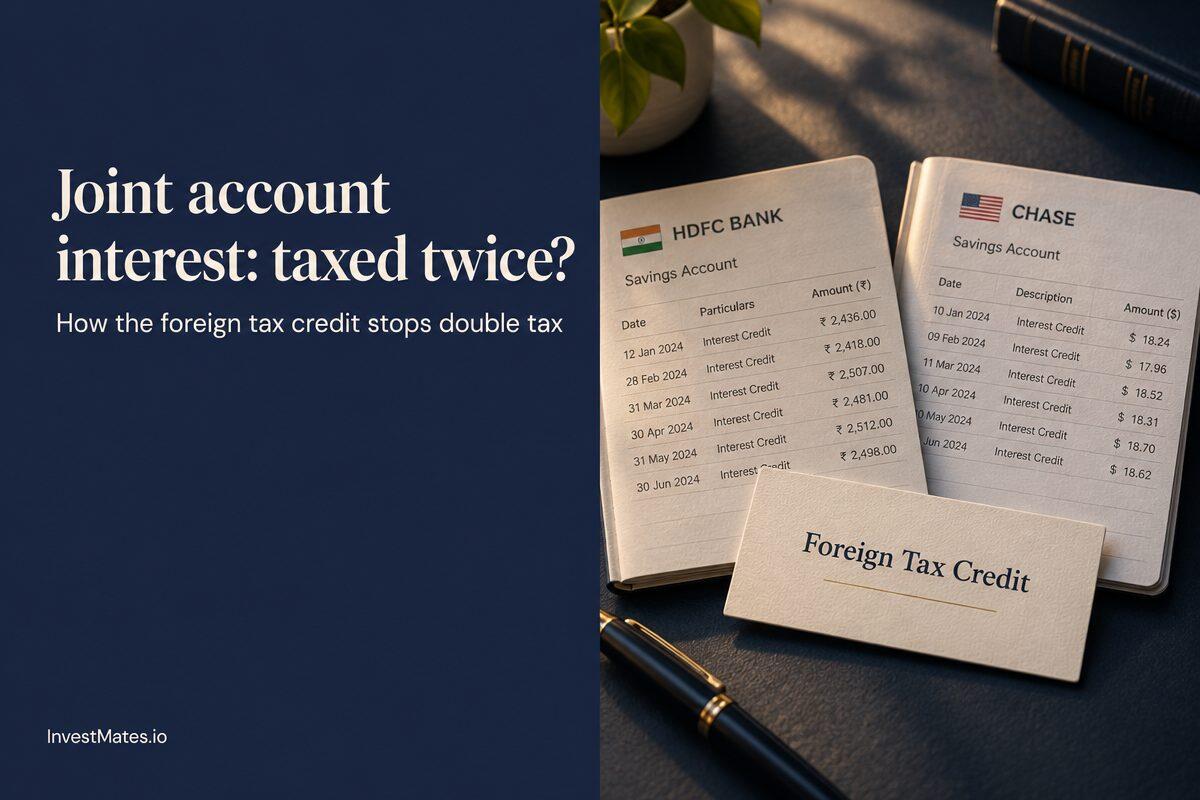 NRI Joint Account Interest: Is it taxed twice?