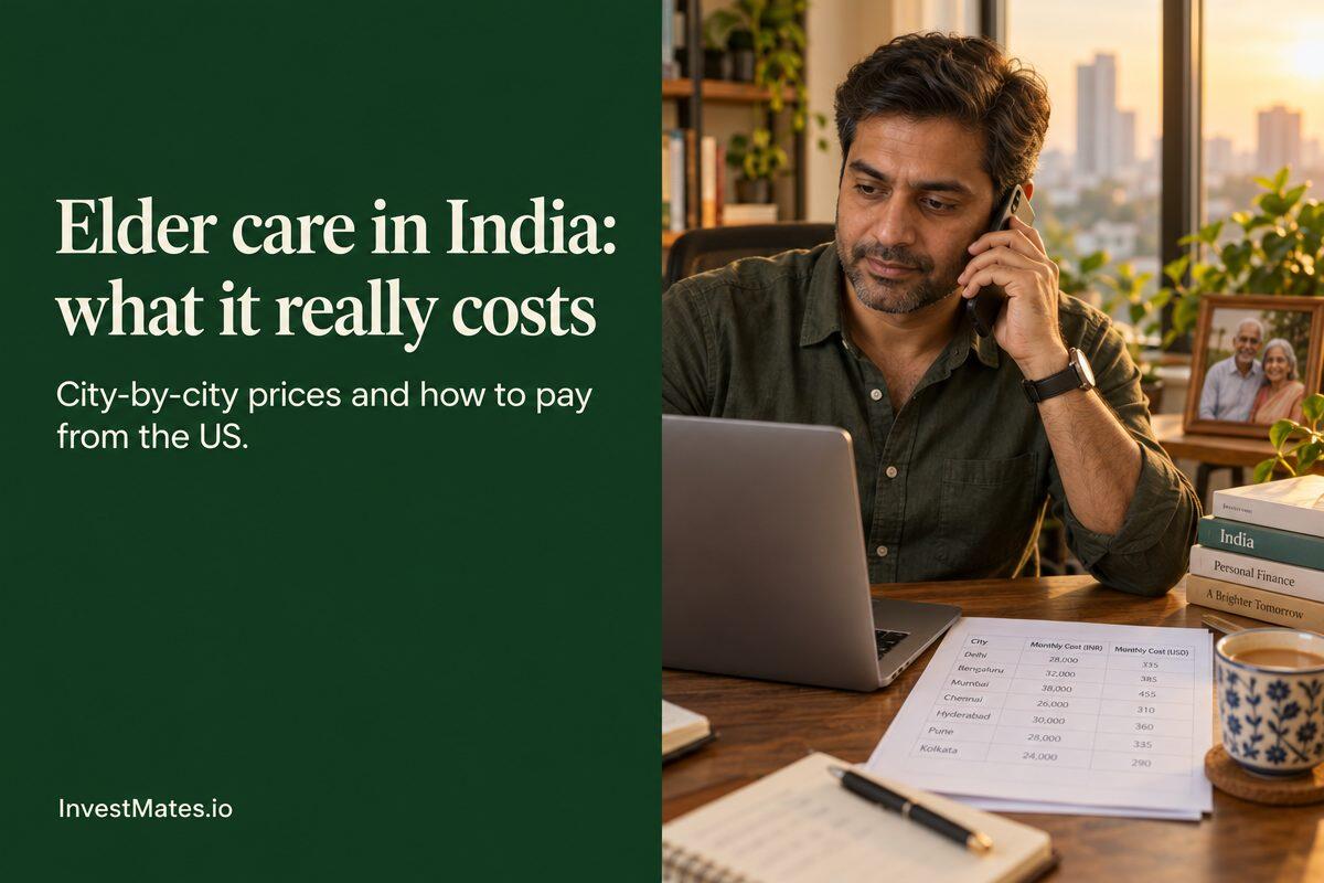 What elder care in India costs NRI families, and how to pay for it