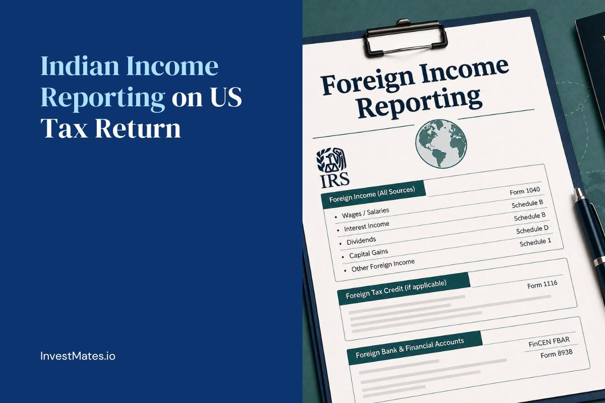 How NRIs Can Report Foreign Income on their US Tax Return