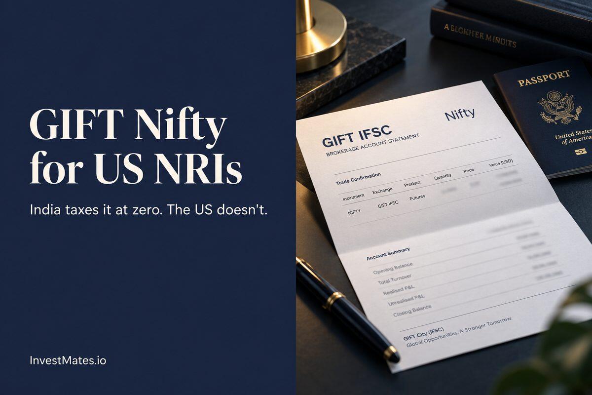 GIFT Nifty for US NRIs: Indian tax vs US tax explained