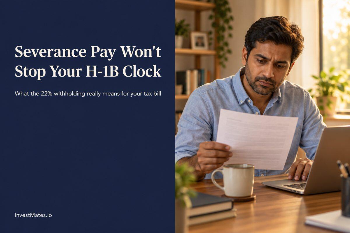Severance tax and the H-1B 60-day clock