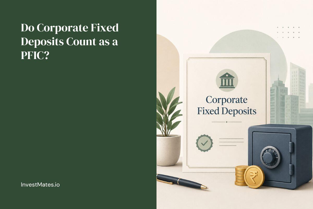 Does the IRS treat a Corporate Fixed Deposit as a PFIC?