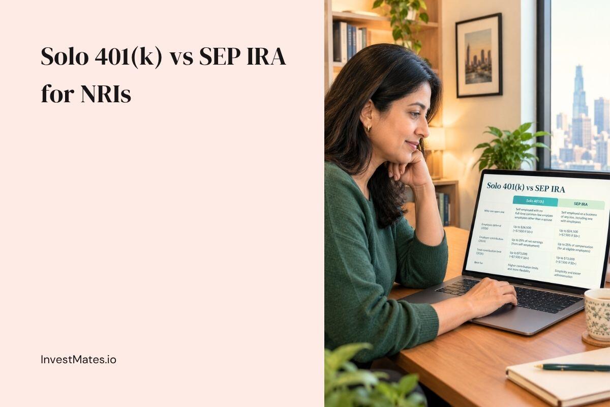 Solo 401(k) vs SEP IRA: Which Saves NRIs More in 2026