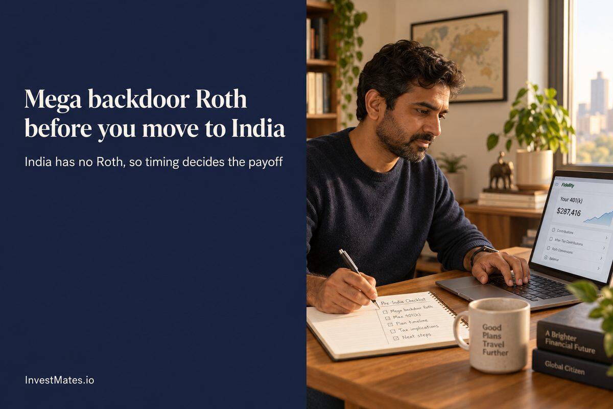 Mega backdoor Roth for NRIs planning to return