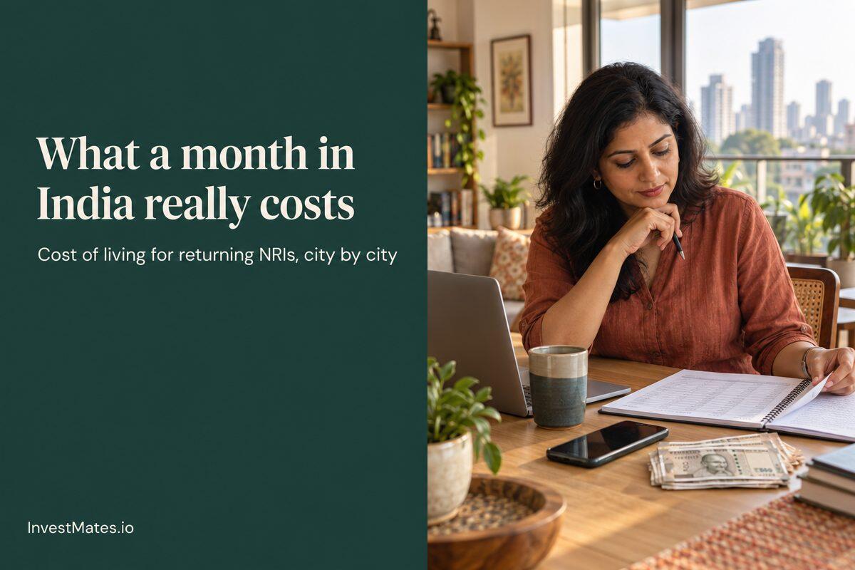 Cost of living in India for returning NRIs: what a month costs