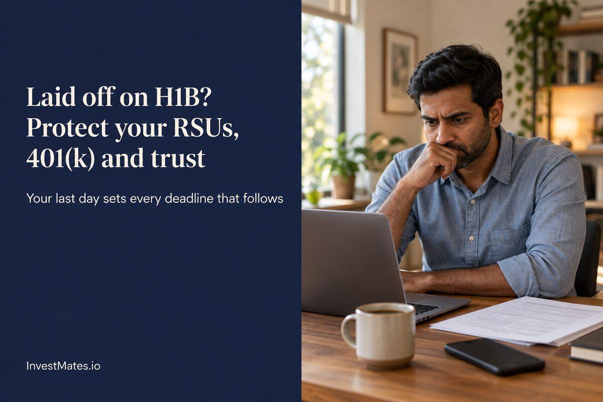 H1B layoff: how to protect your RSUs, 401(k) and trust