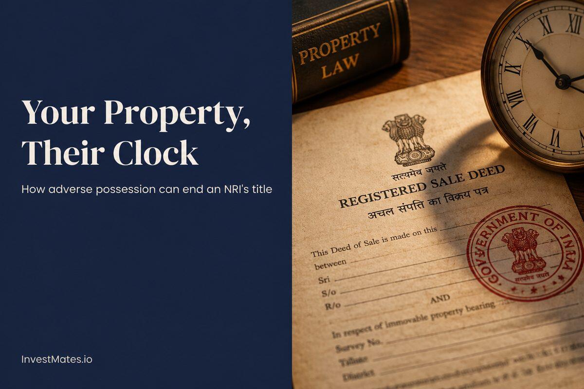 Adverse possession law in India: How NRIs Protect Their Property