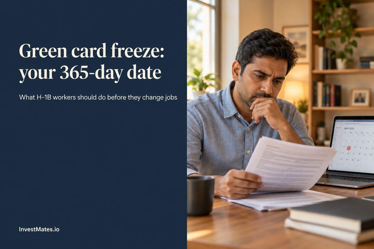 Green Card Freeze: What H-1B Workers & NRIs should do now?