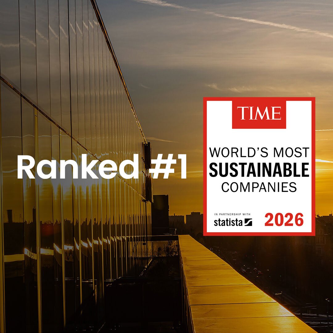 Named World's Most Sustainable Company 2026 by TIME Magazine and Statista