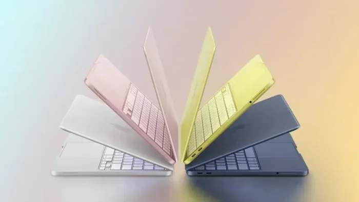 Gamme macbook neo toutes couleurs 