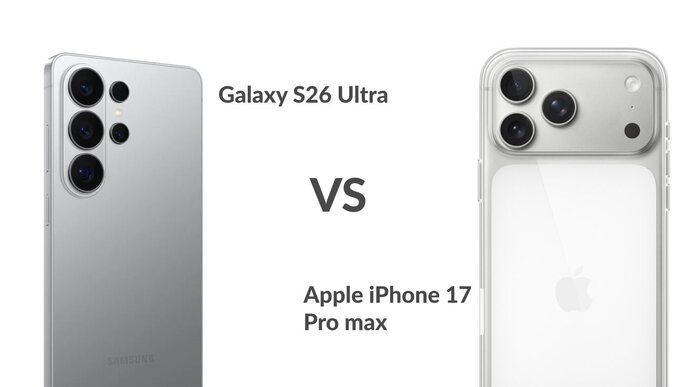 Galaxy S26 Ultra vs Apple Iphone 17 pro max 