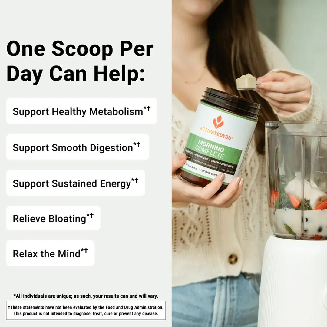 What one scoop per day supports