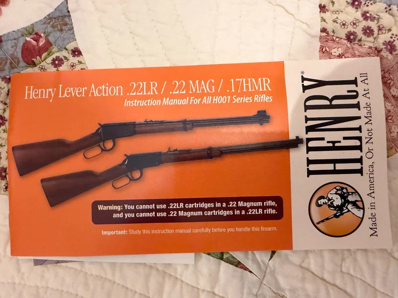 Kubota, Henry Rifle, Household, Tools & Crafts Auction