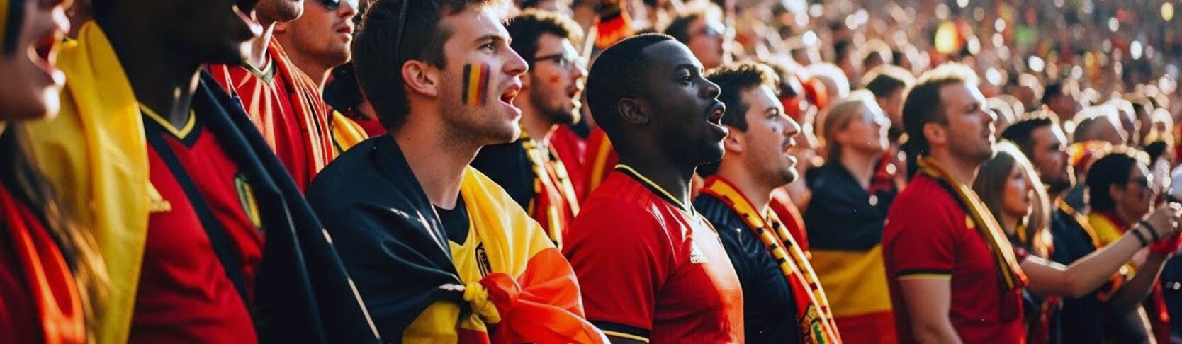 Photo of Belgium Fans in the Stands