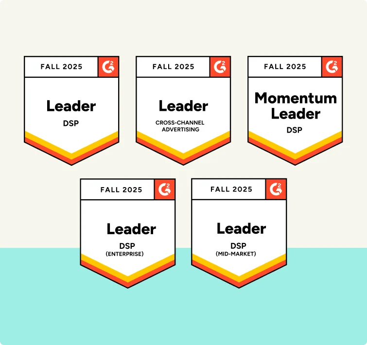 Fall G2 badges for Quantcast
