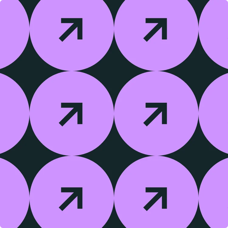 Purple arrows pattern