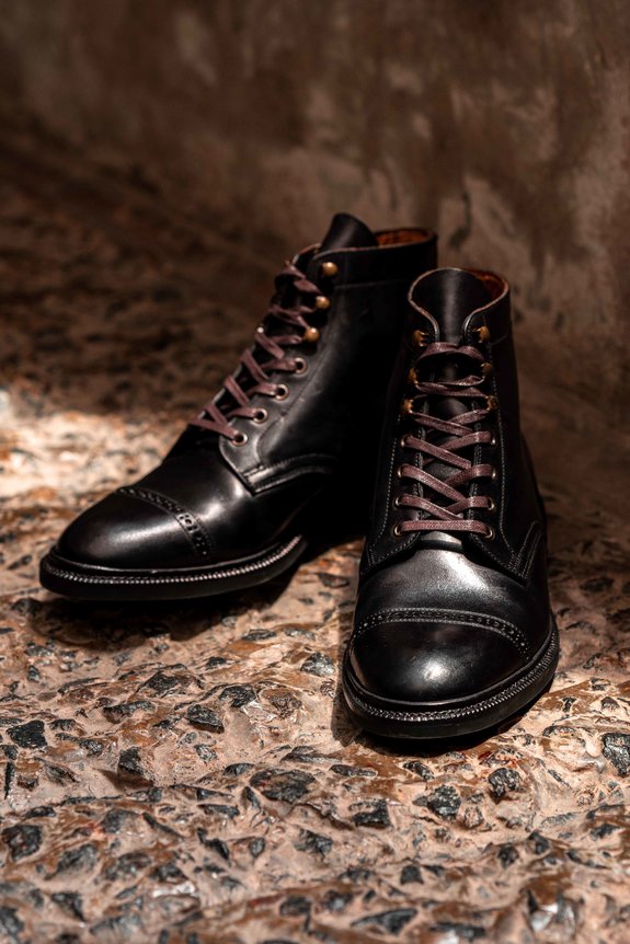 Black Heritage Shell Cordovan Workboot