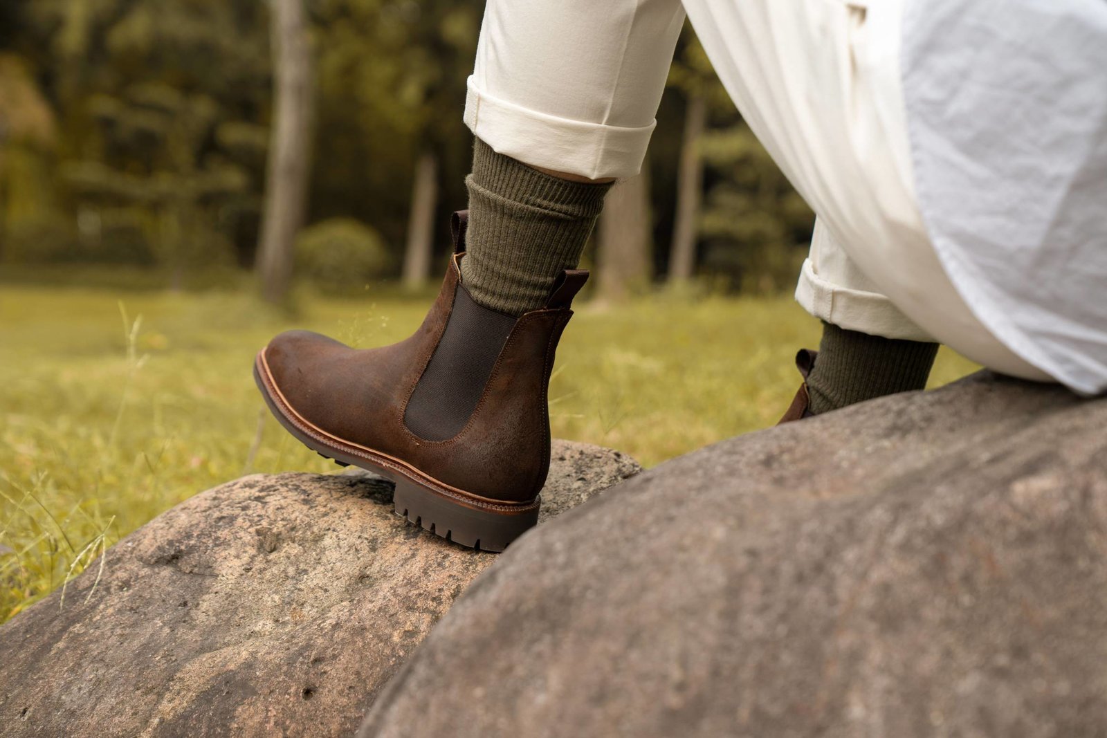 Waxy Commander Chelsea Boot