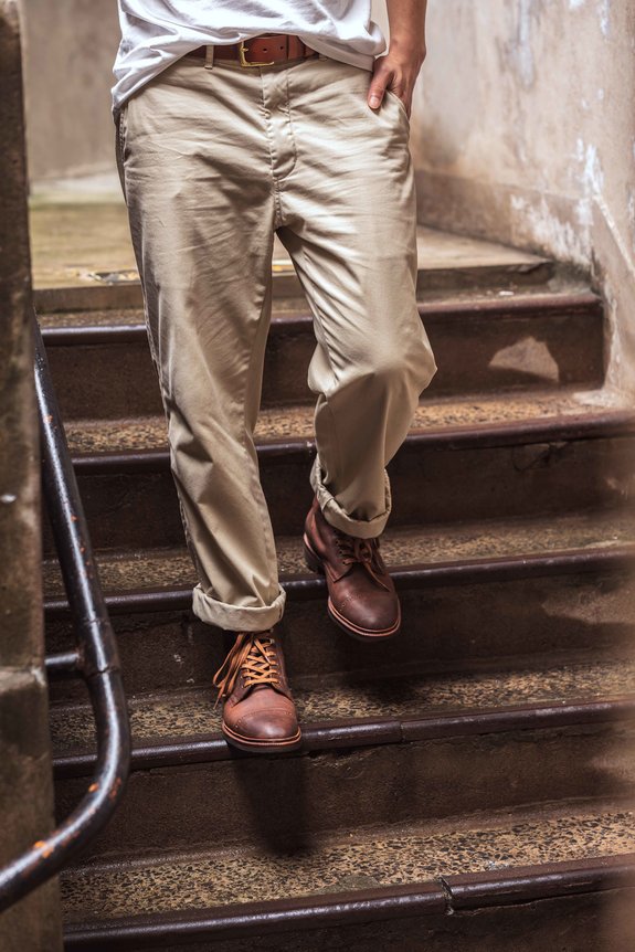 Rust Waxy Shell Cordovan Workboot