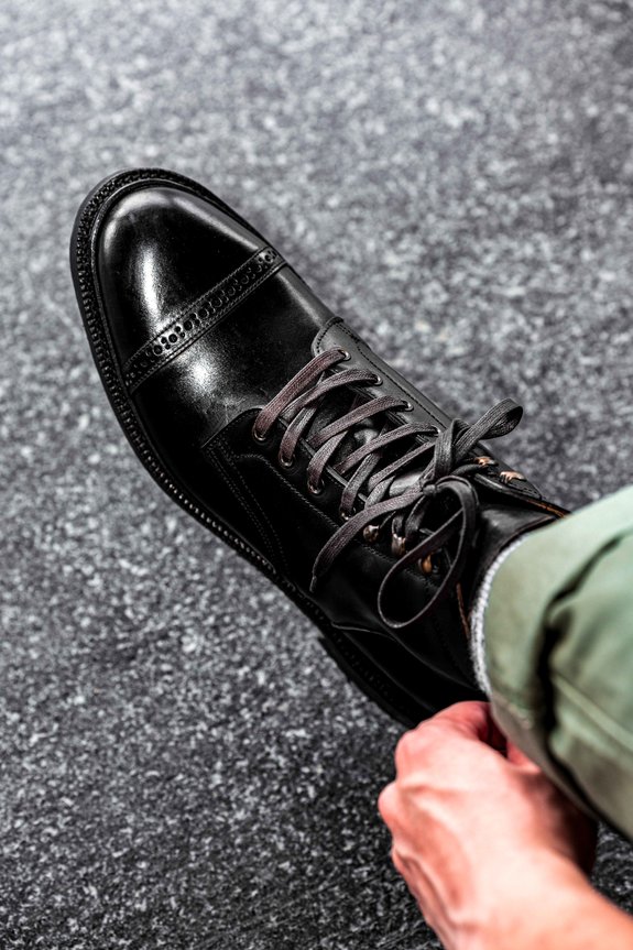 Black Heritage Shell Cordovan Workboot